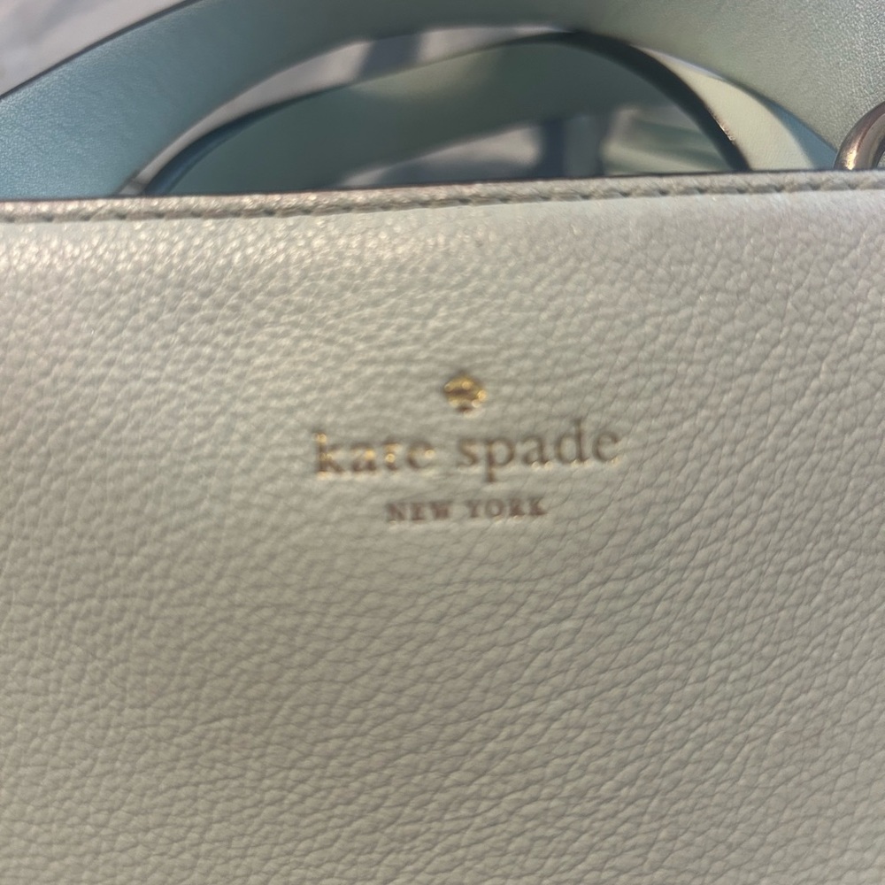 Kate Spade Light Green Satchel with Tassels - Picture 2 of 8